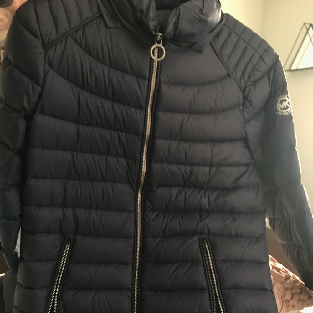 Michael Kors Navy blue Puffer Jacket